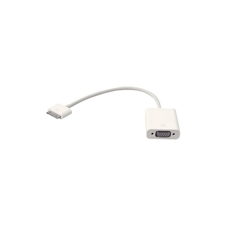 Iphone 1 X Male Proprietary Connector Product Type: Hardware Connectivity/Connector Cables 1 X Hd 7.08 15 Female Vga Ipod 4Xem Apple 30 Pin To Vga Adapter For Iphone/Ipod/Ipad Vga/Proprietary For Video Device Tv Projector Ipad Monitor 